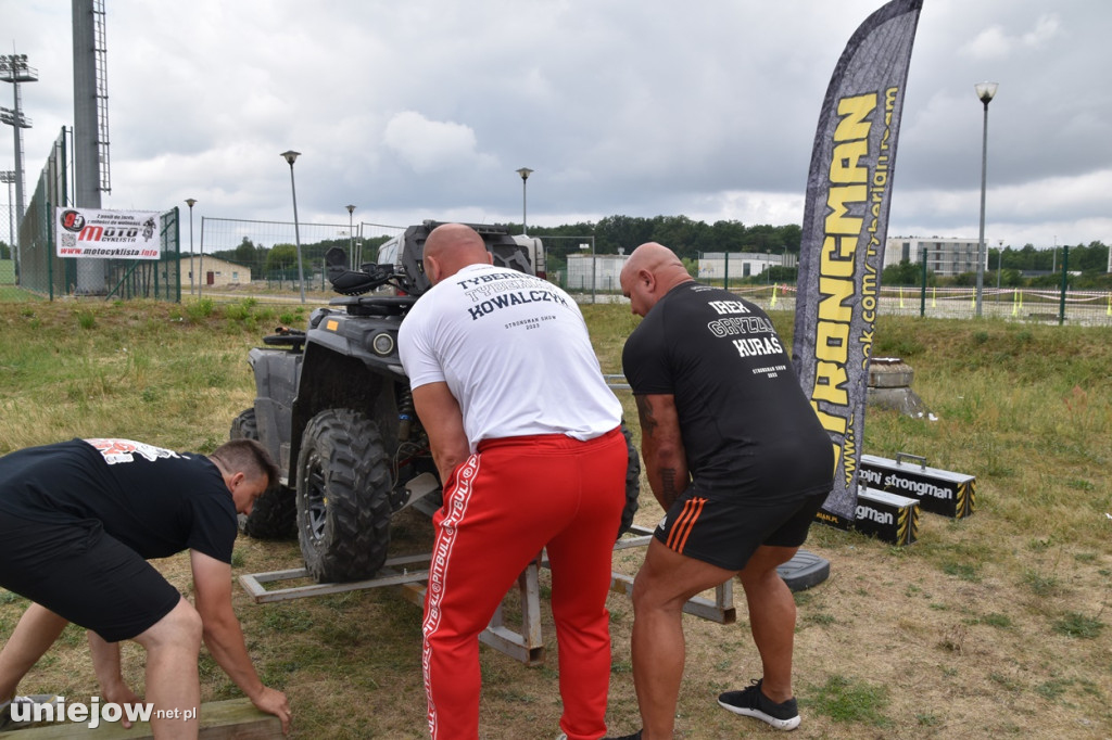 Strongman motocyklistów i zlot u Banity