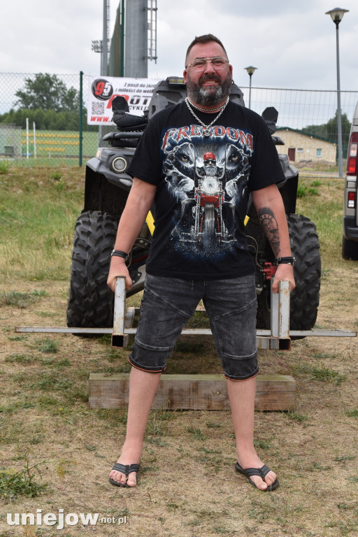 Strongman motocyklistów i zlot u Banity