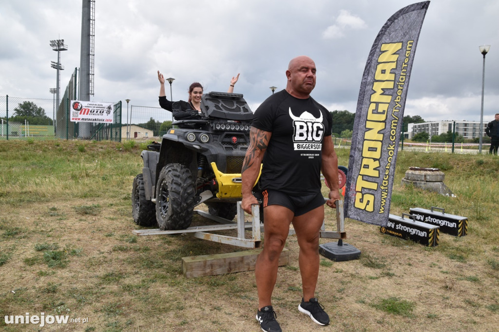 Strongman motocyklistów i zlot u Banity