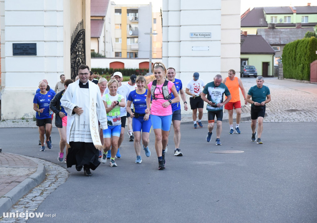 Biegiem do Częstochowy już 9.raz z Uniejowa