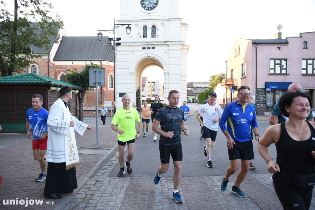 Biegiem do Częstochowy już 9.raz z Uniejowa