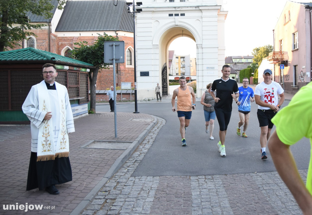 Biegiem do Częstochowy już 9.raz z Uniejowa