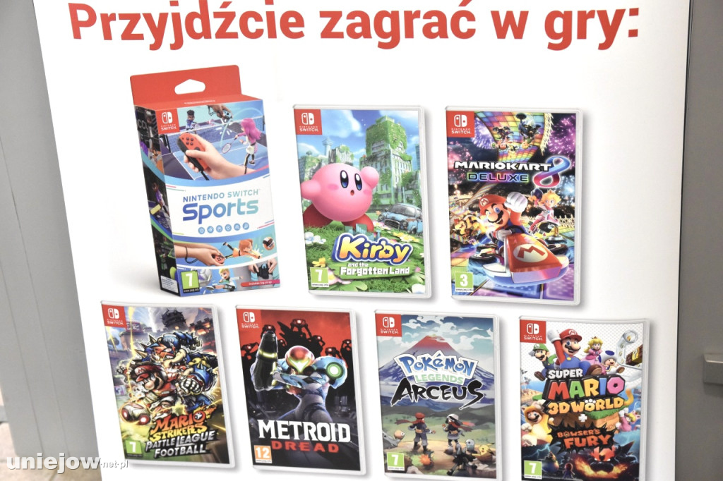 Zagraj na Termach Uniejów w Nintendo