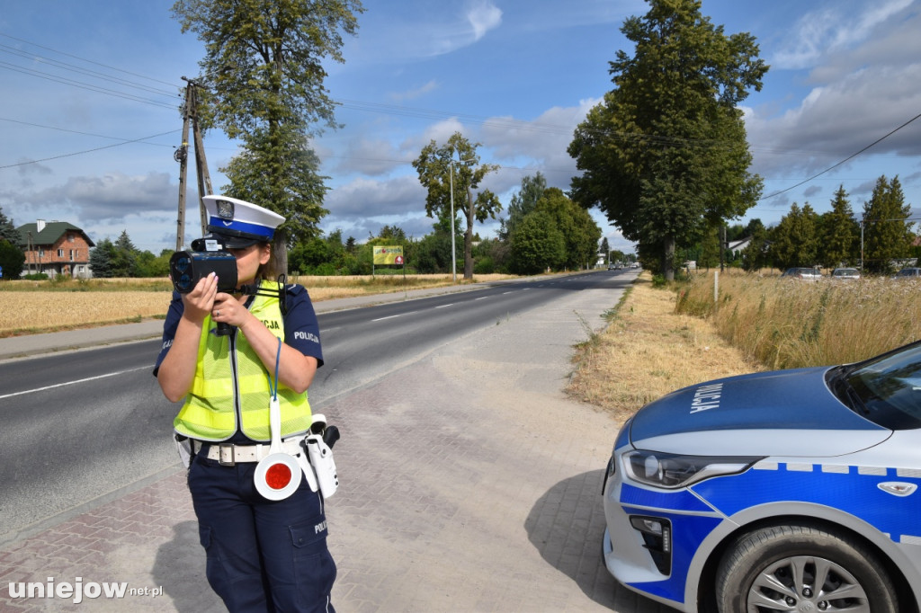 Policyjna akcja w powiecie poddębickim