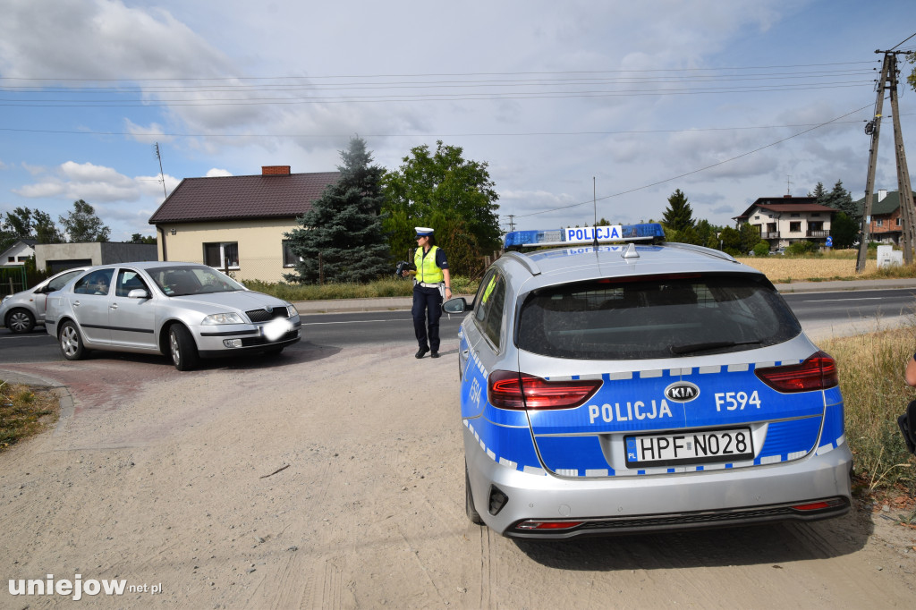 Policyjna akcja w powiecie poddębickim