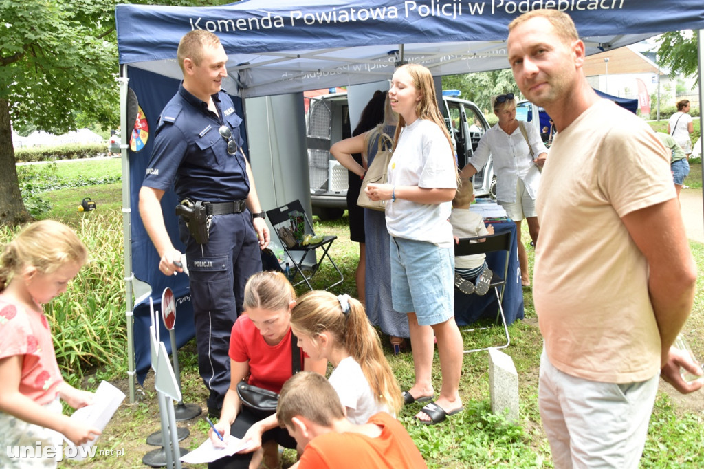 Piknik  z województwem łódzkim w Uniejowie