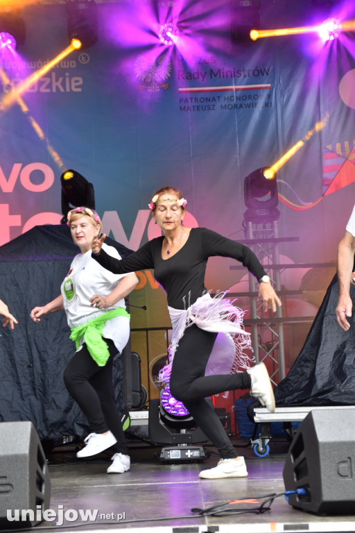 Piknik  z województwem łódzkim w Uniejowie
