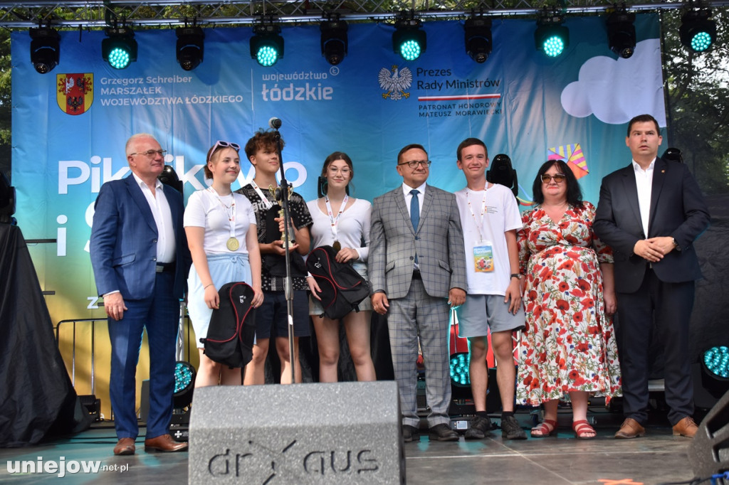 Piknik  z województwem łódzkim w Uniejowie