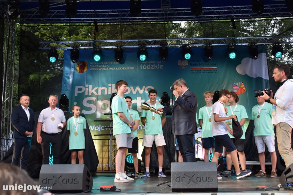 Piknik  z województwem łódzkim w Uniejowie