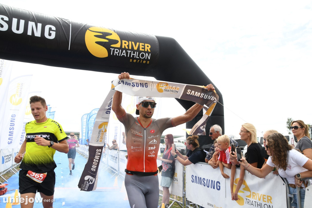Samsung River Triathlon 2023 cz.2 bieg, meta, podsumowanie