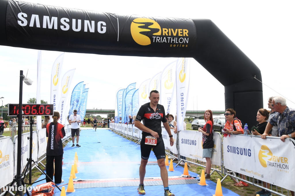 Samsung River Triathlon 2023 cz.2 bieg, meta, podsumowanie