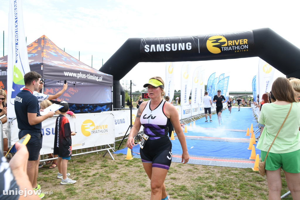 Samsung River Triathlon 2023 cz.2 bieg, meta, podsumowanie