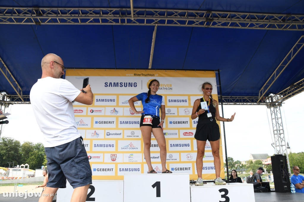 Samsung River Triathlon 2023 cz.2 bieg, meta, podsumowanie