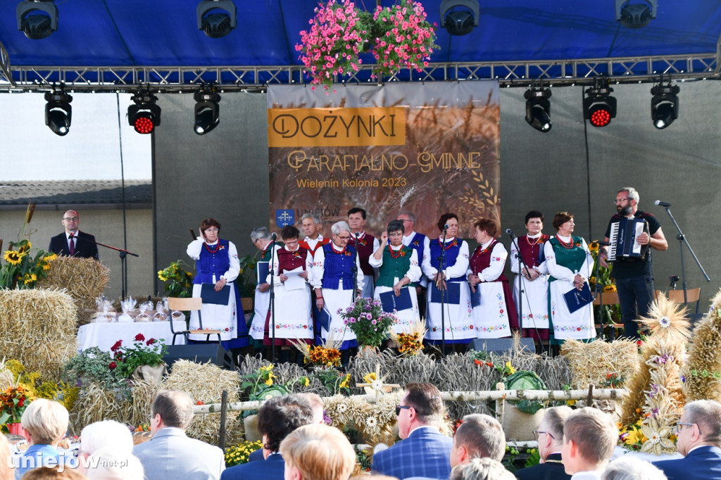 Gmina Uniejów. Dożynki gminno-parafialne gościły w Wieleninie Kolonii