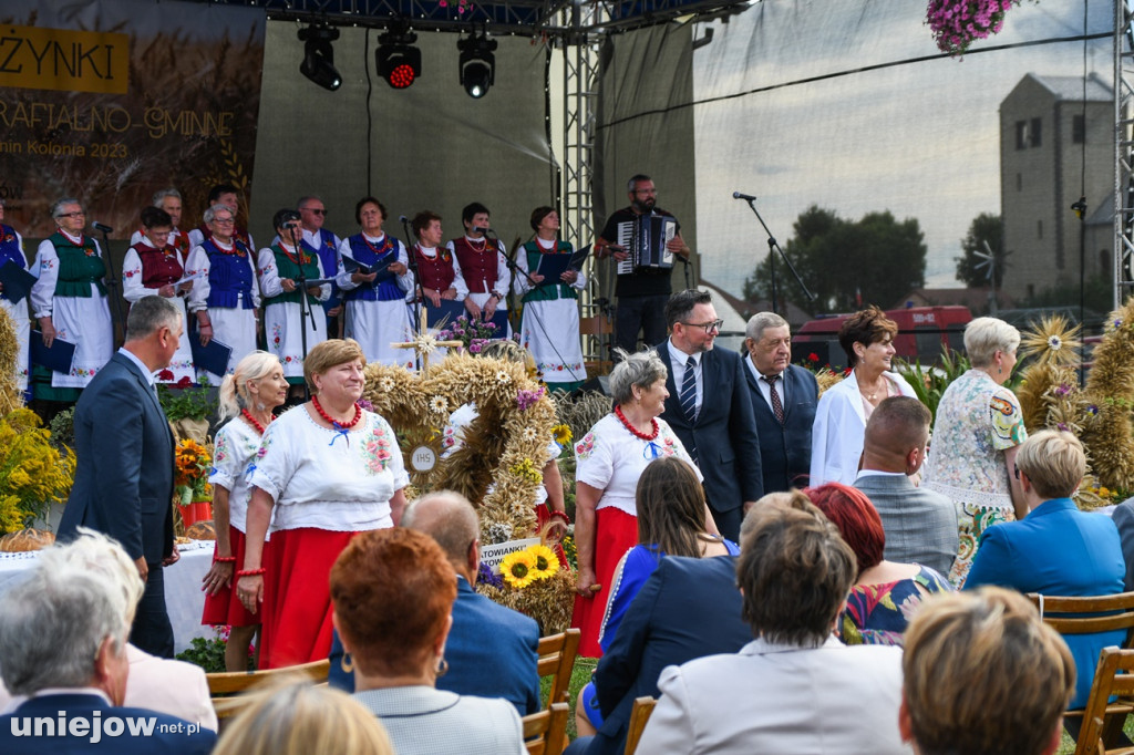 Gmina Uniejów. Dożynki gminno-parafialne gościły w Wieleninie Kolonii