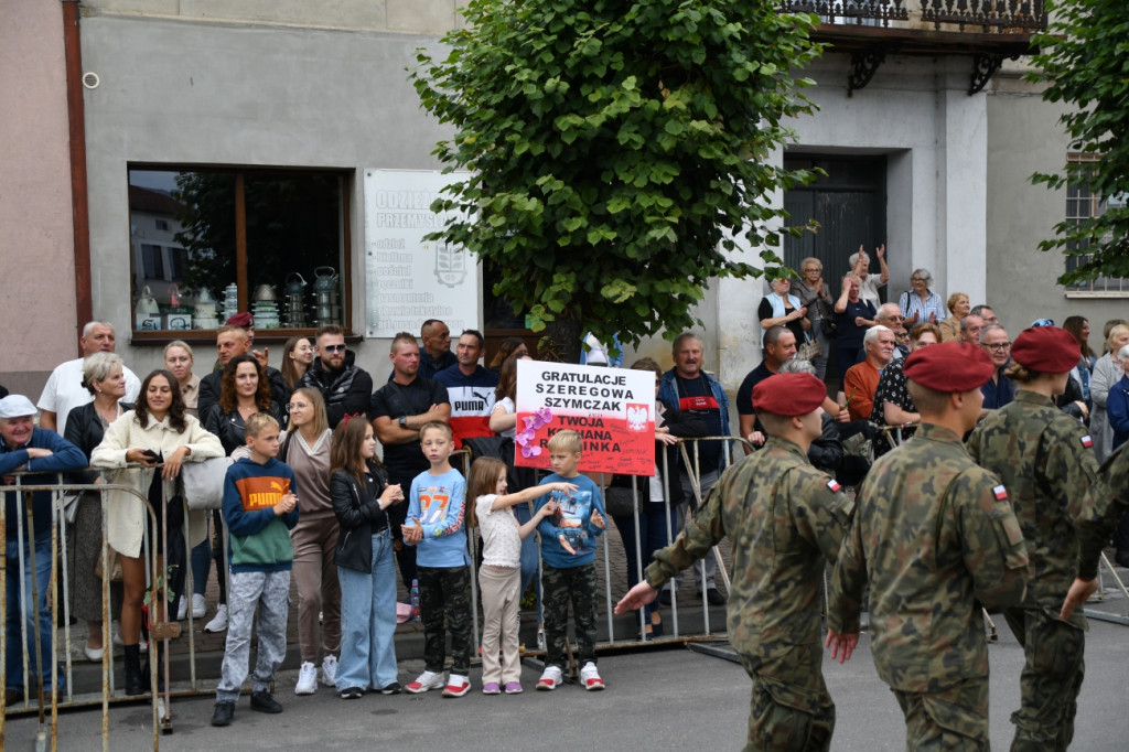 Żołnierze złożyli w Uniejowie uroczystą przysięgę