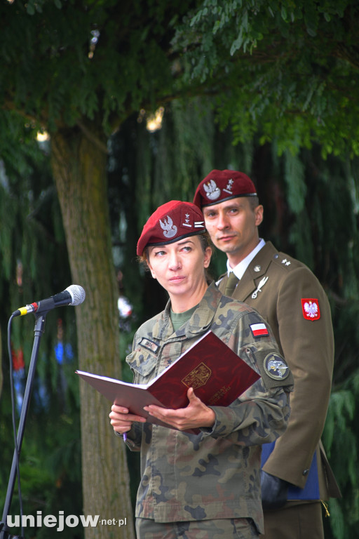 Żołnierze złożyli w Uniejowie uroczystą przysięgę