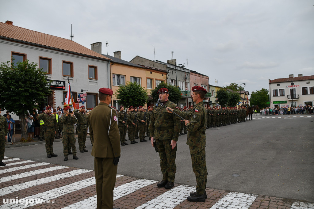 Żołnierze złożyli w Uniejowie uroczystą przysięgę