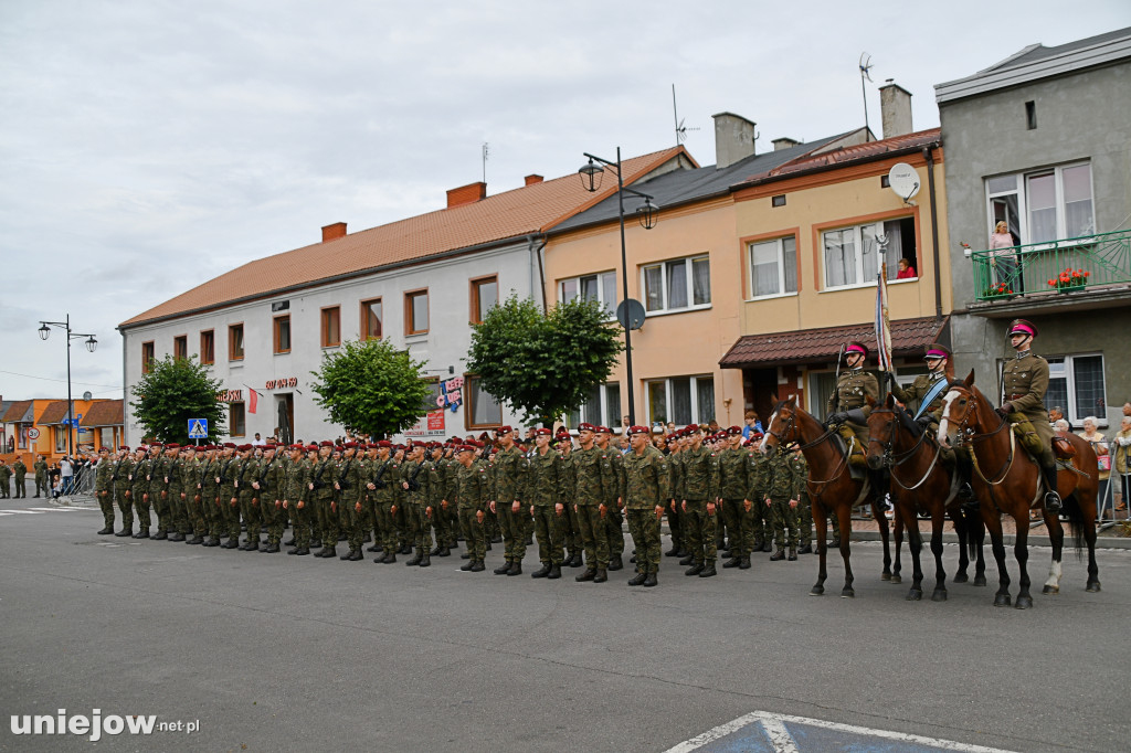 Żołnierze złożyli w Uniejowie uroczystą przysięgę