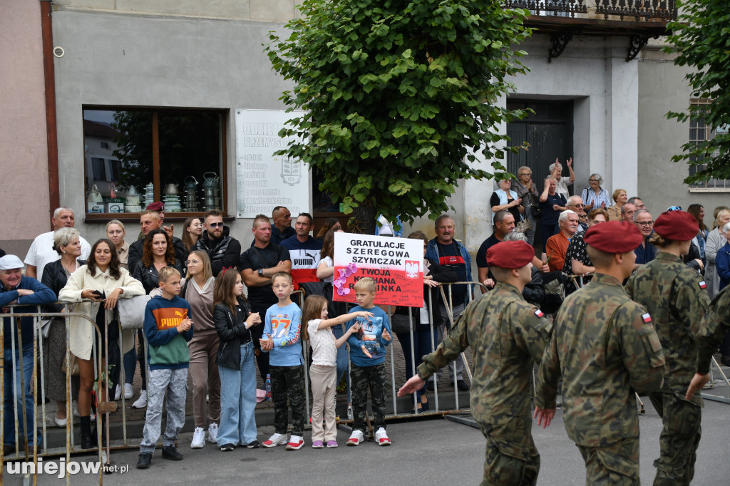 Żołnierze złożyli w Uniejowie uroczystą przysięgę