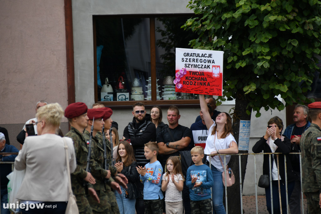 Żołnierze złożyli w Uniejowie uroczystą przysięgę