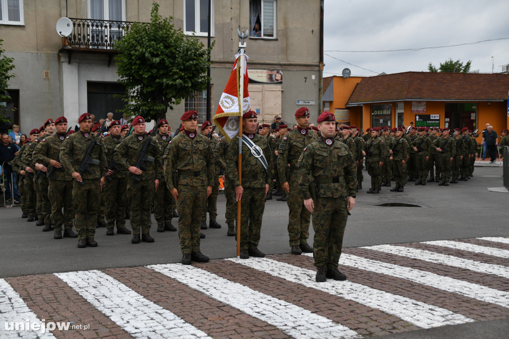 Żołnierze złożyli w Uniejowie uroczystą przysięgę