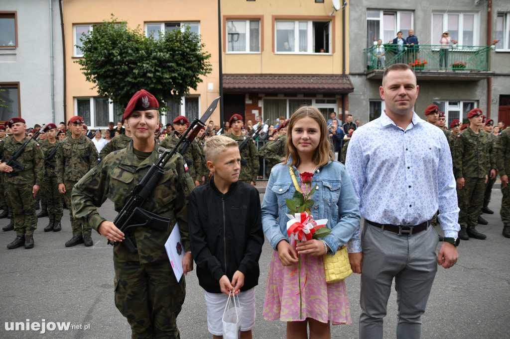 Żołnierze złożyli w Uniejowie uroczystą przysięgę