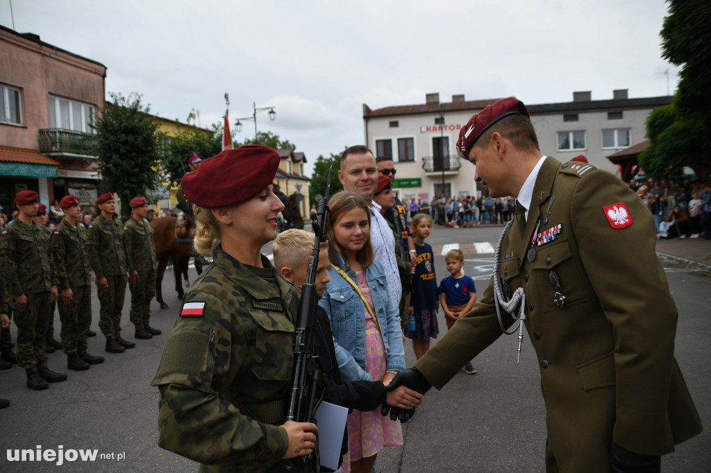 Żołnierze złożyli w Uniejowie uroczystą przysięgę