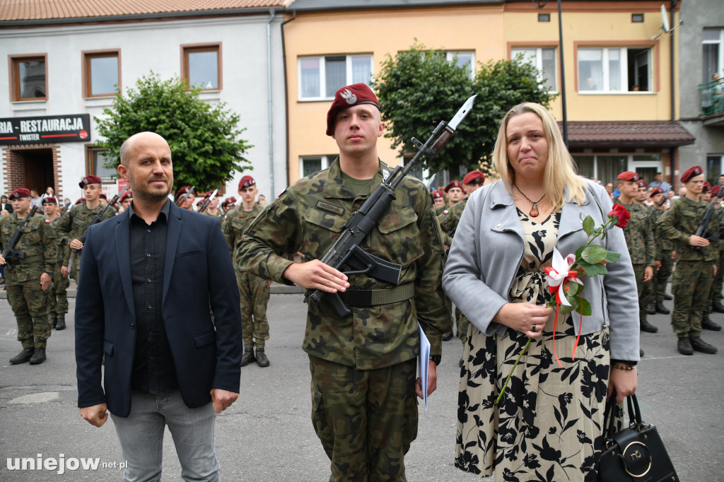 Żołnierze złożyli w Uniejowie uroczystą przysięgę