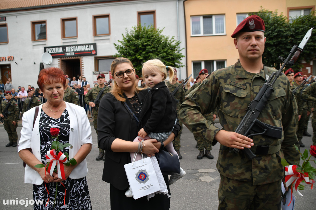 Żołnierze złożyli w Uniejowie uroczystą przysięgę