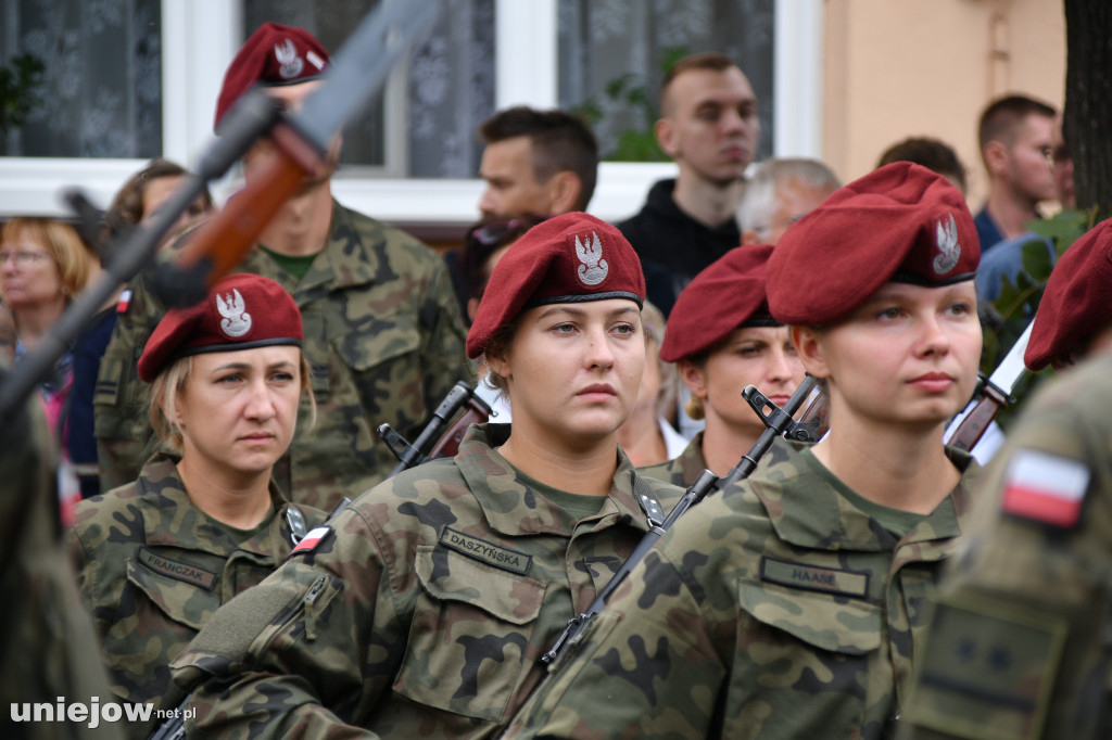 Żołnierze złożyli w Uniejowie uroczystą przysięgę