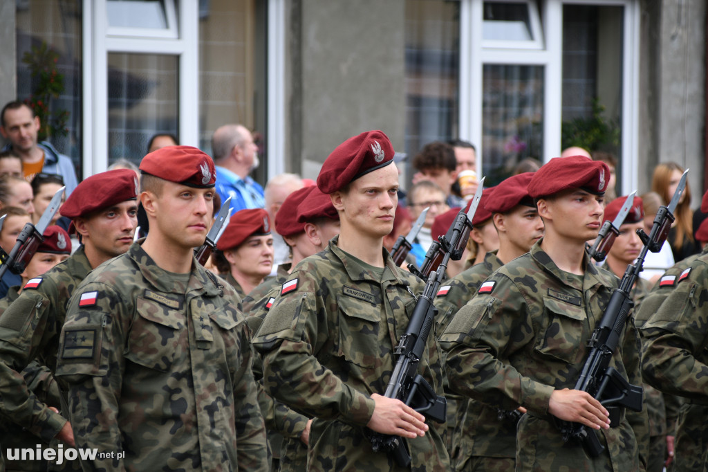 Żołnierze złożyli w Uniejowie uroczystą przysięgę