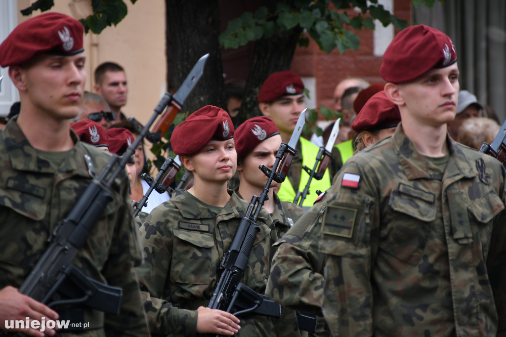 Żołnierze złożyli w Uniejowie uroczystą przysięgę