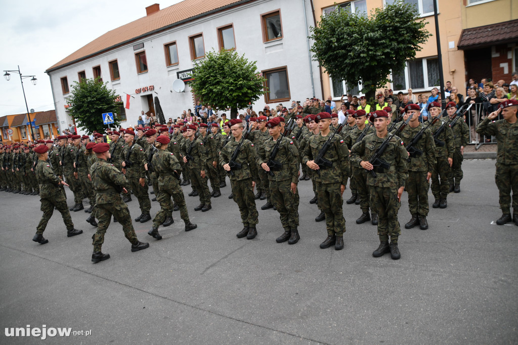 Żołnierze złożyli w Uniejowie uroczystą przysięgę