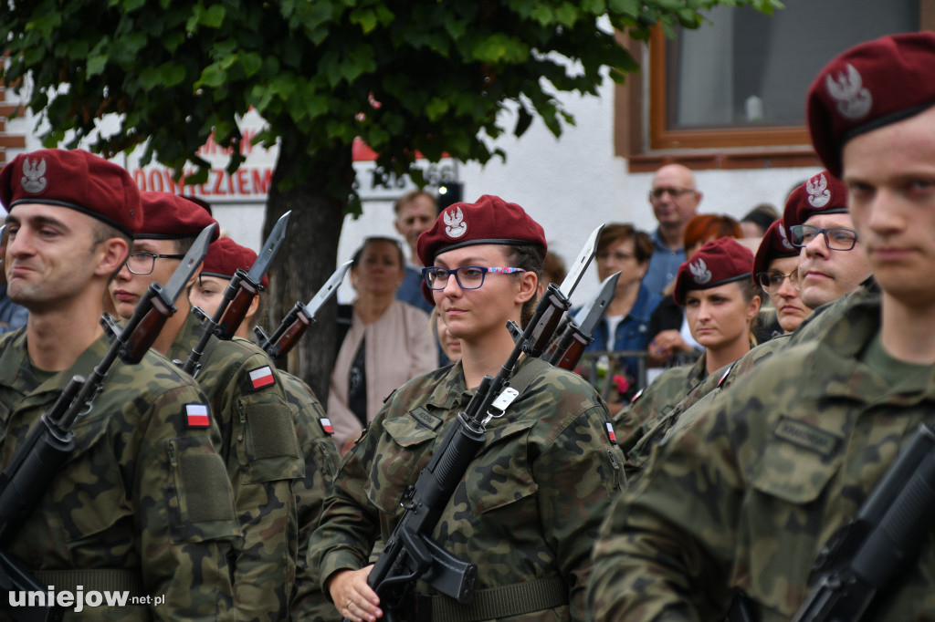 Żołnierze złożyli w Uniejowie uroczystą przysięgę