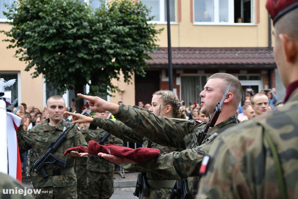 Żołnierze złożyli w Uniejowie uroczystą przysięgę