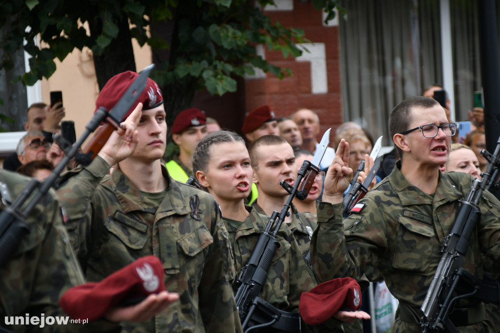 Żołnierze złożyli w Uniejowie uroczystą przysięgę