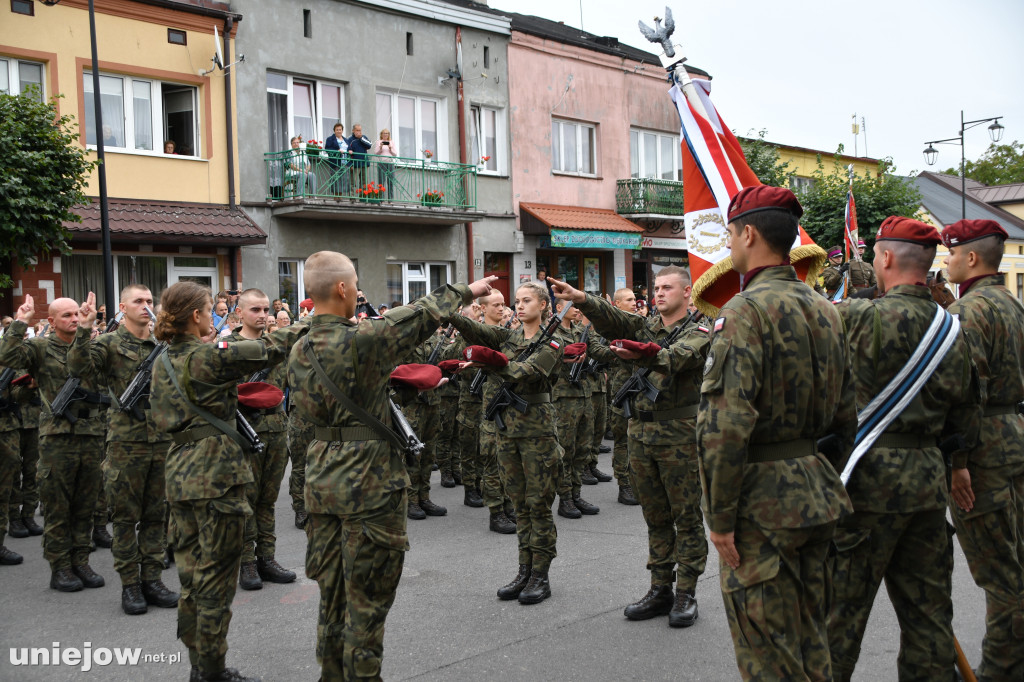 Żołnierze złożyli w Uniejowie uroczystą przysięgę