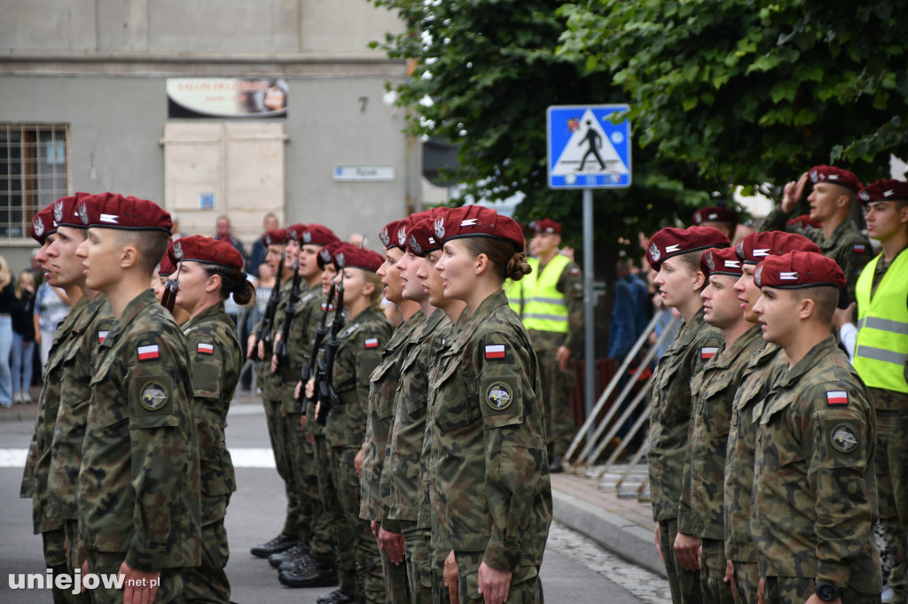 Żołnierze złożyli w Uniejowie uroczystą przysięgę