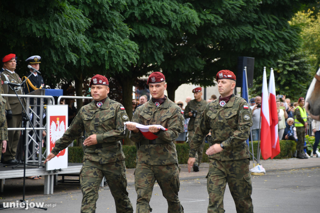 Żołnierze złożyli w Uniejowie uroczystą przysięgę