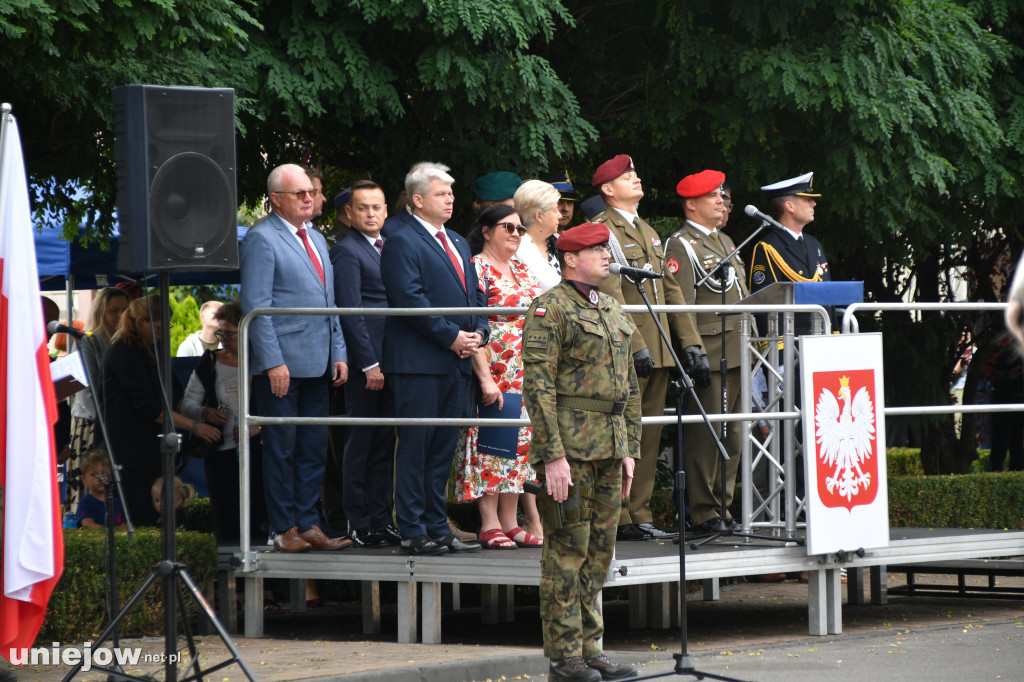 Żołnierze złożyli w Uniejowie uroczystą przysięgę