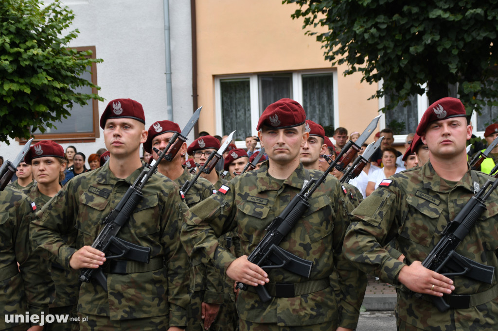 Żołnierze złożyli w Uniejowie uroczystą przysięgę