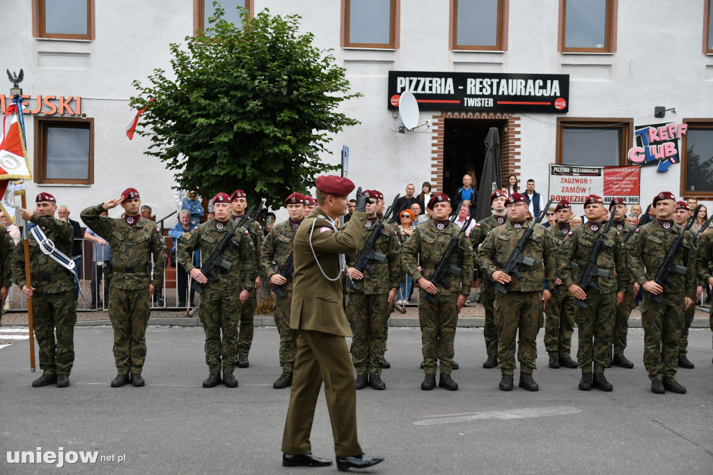 Żołnierze złożyli w Uniejowie uroczystą przysięgę