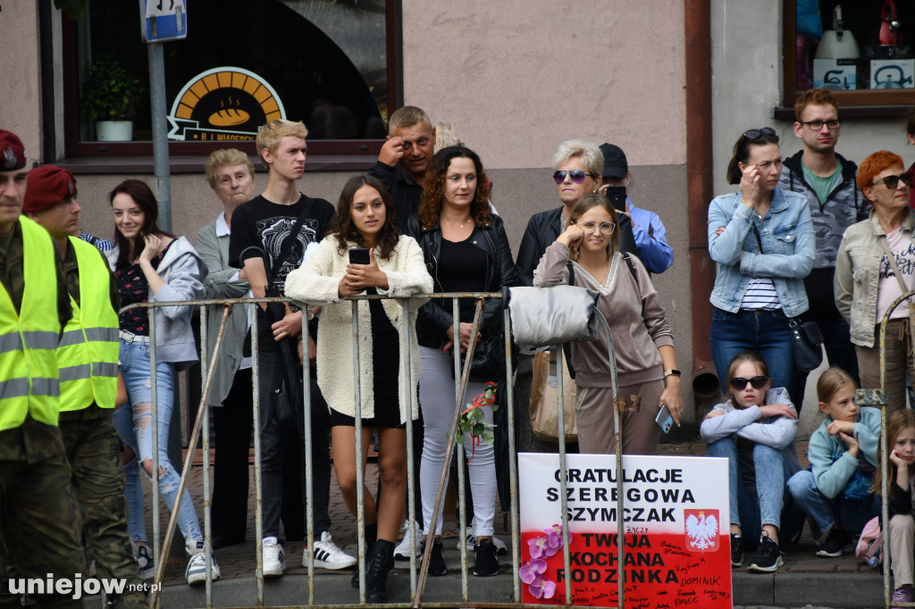 Żołnierze złożyli w Uniejowie uroczystą przysięgę