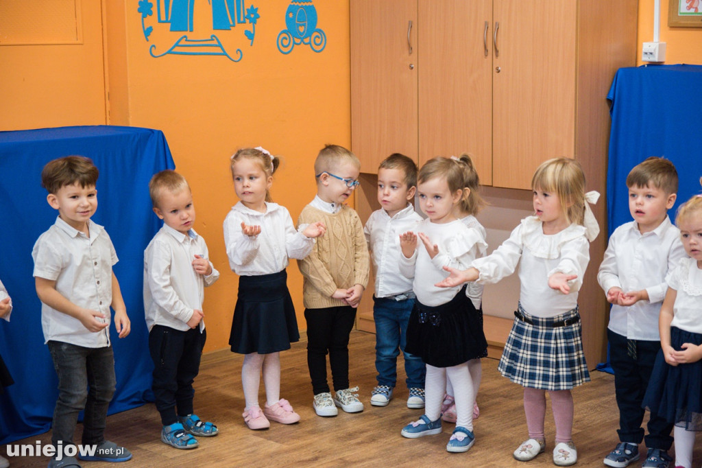Pasowanie na przedszkolaka w uniejowskim przedszkolu
