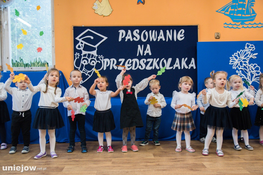 Pasowanie na przedszkolaka w uniejowskim przedszkolu