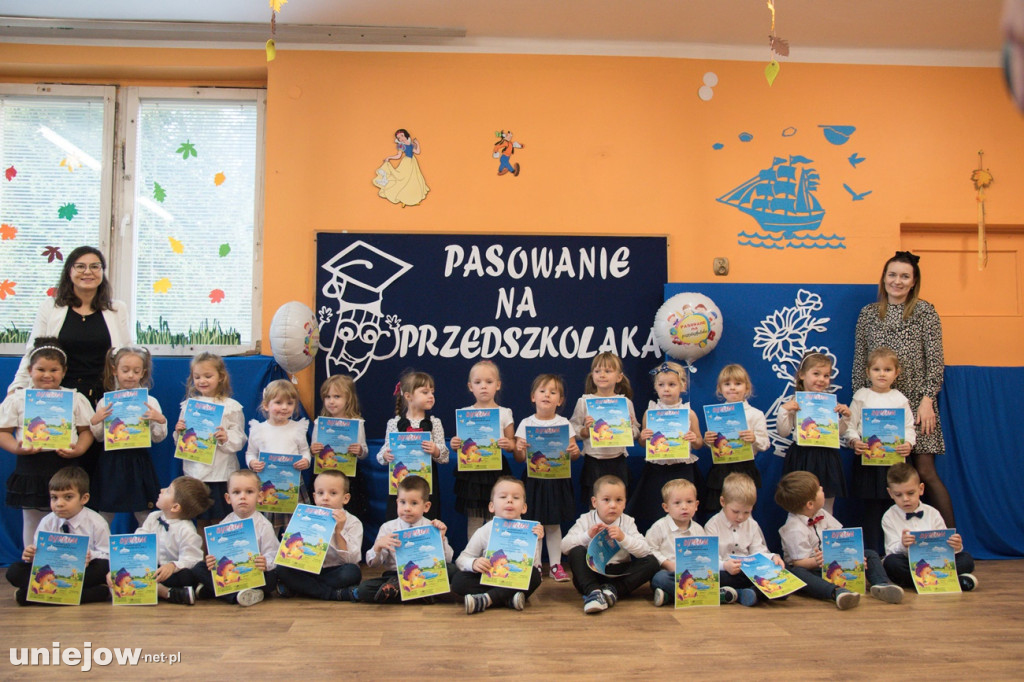 Pasowanie na przedszkolaka w uniejowskim przedszkolu