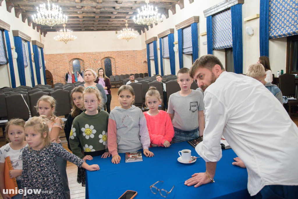 Aktor Rafał Królikowski w Uniejowie