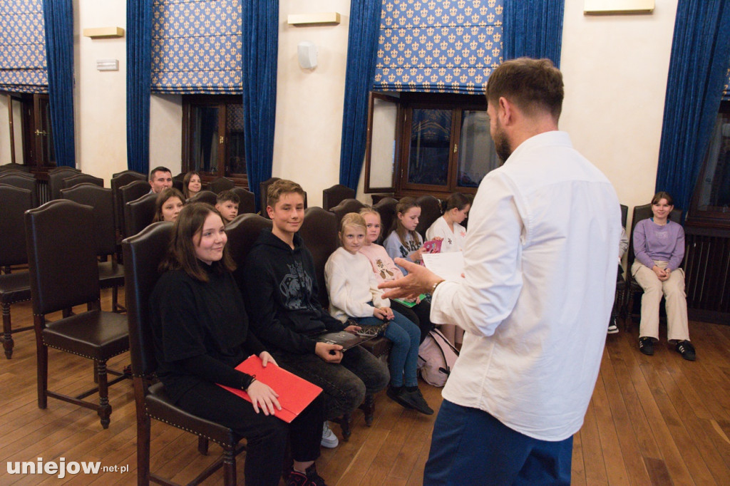 Aktor Rafał Królikowski w Uniejowie