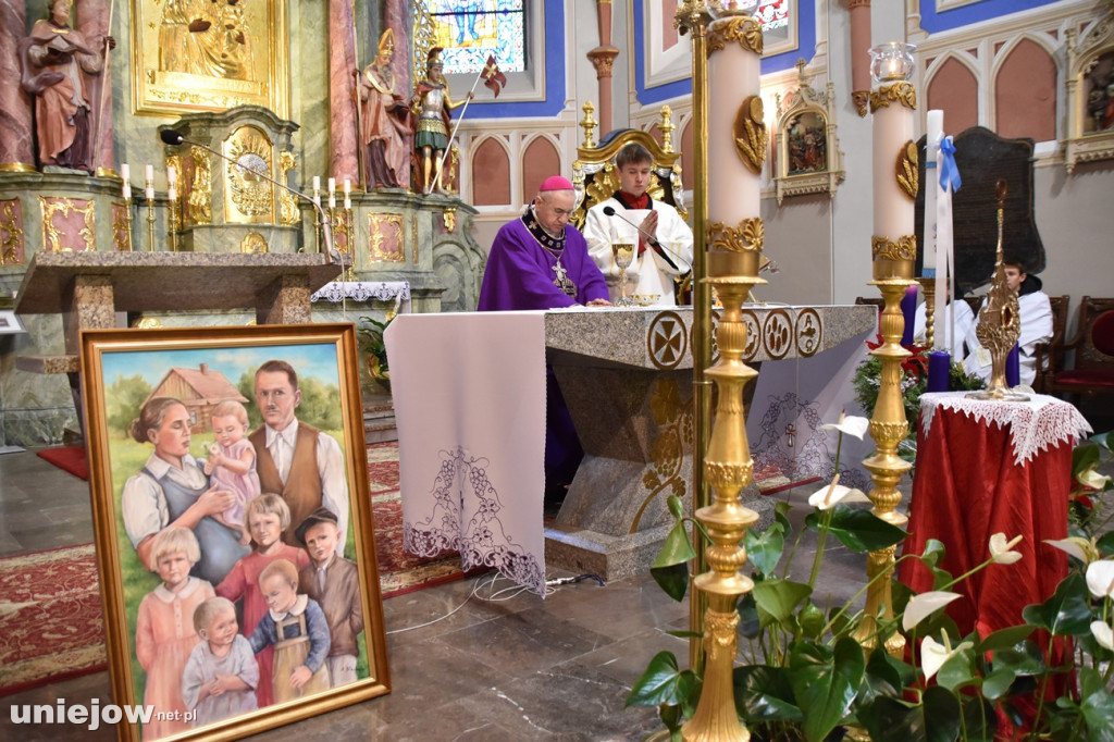 Relikwie bł. Rodziny Ulmów w Uniejowie